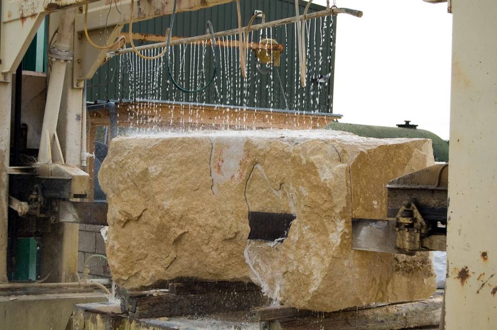 processing of natural stone